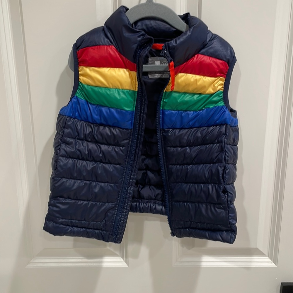 Rainbow vest